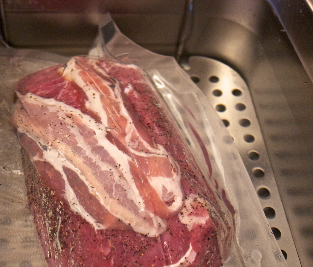 Svinestek Sous Vide Med Rosmarin Og Hvitløk